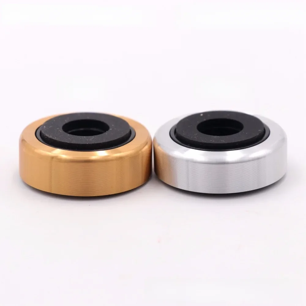 30mm-11mm aluminiowa plastikowa mata izolacyjna podkładka pod stopy podstawka amortyzator do głośnika DVD wzmacniacz podwozia szafka srebrna złota — zdjęcie 2