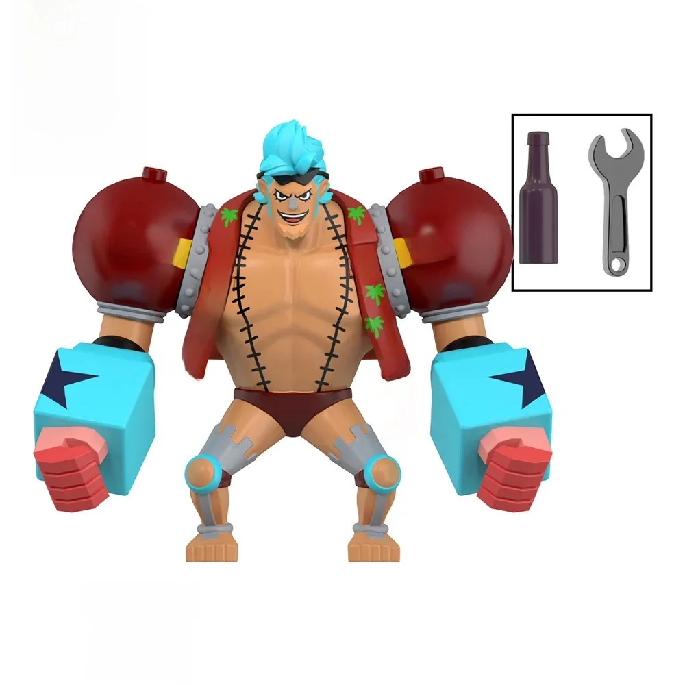 WM6193 WM6192 WM6189 WM6191 personnages de la série de dessins animés blocs de construction Anime figurine accessoires modèle briques jouets pour enfants