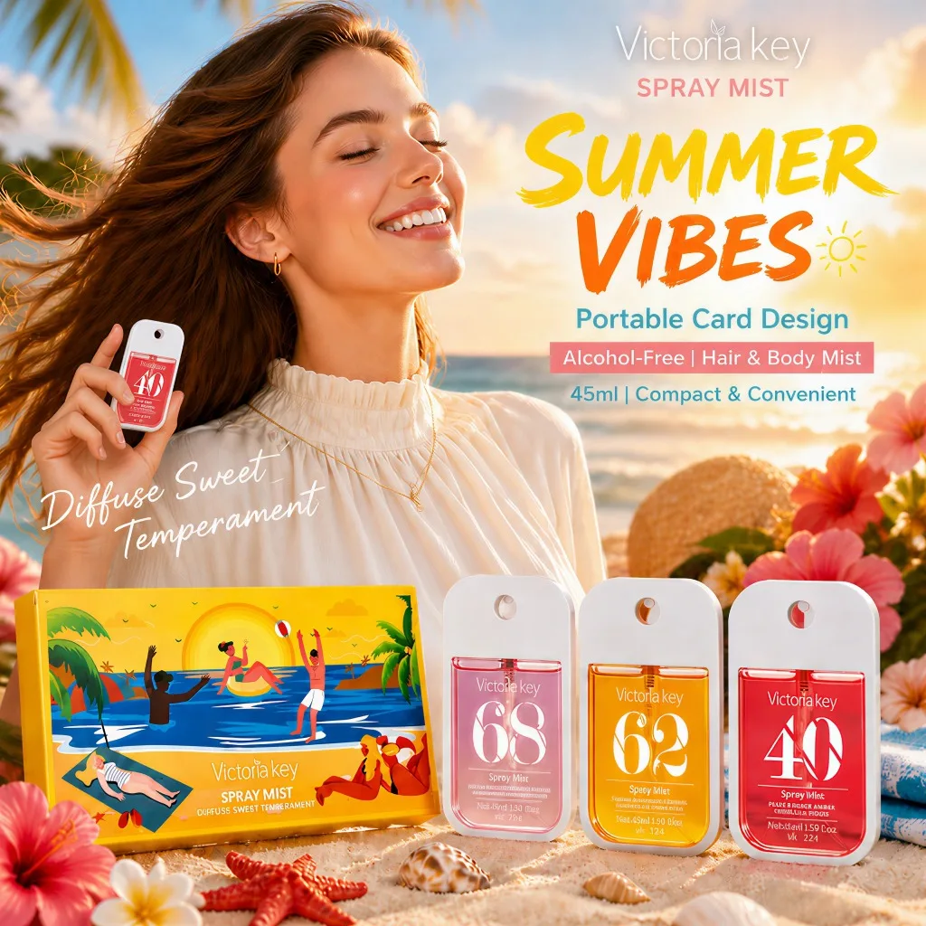 

Brazil Brand Series Fragrance Unisex Alcohol Free Perfume Set Long Lasting Fresh Mild Elegant Floral Musky Natural Scent Sprays