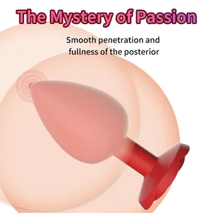Rose Anal Plug 3 Ukuran Silikon Butt Plug Stimulator Mainan Seks Anal Pemijat Prostat Pelatih Anal Mainan Seks untuk Pasangan Pria Wanita 8 mainan seks penjualan terbaik rose - №