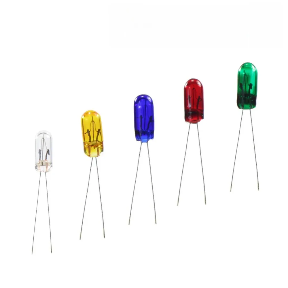 Evemodel MP02 100 szt. 3mm 12V Mini ziarno pszenicy żarówki mieszane kolory czerwony/żółty/niebieski/zielony/biały NOWOŚĆ — zdjęcie 2