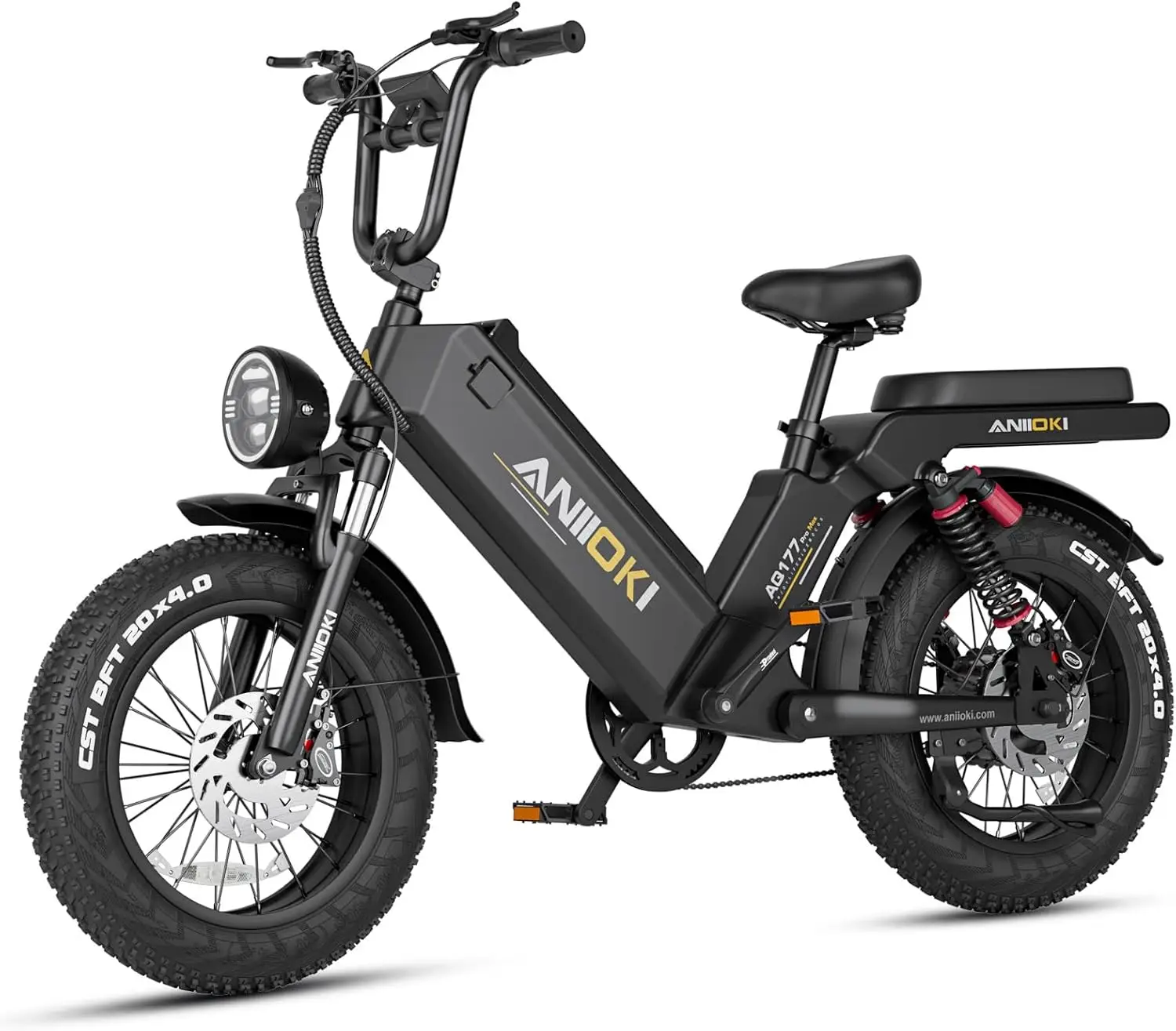 

HIGH QUALITY ON Aniioki Electric Bicycle 2025 Version A9 Pro Max 60V with Dual Motor