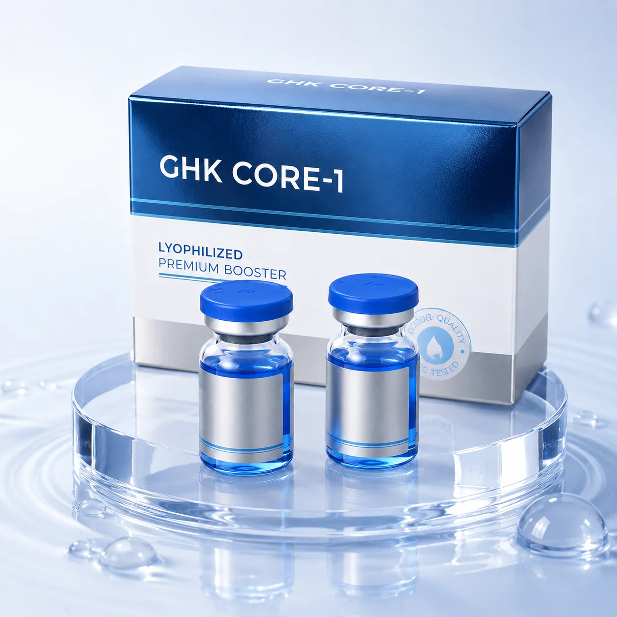 Blue Copper Peptide Facail Serum For Face Hair Solution CHK Skin Booster  Skincare