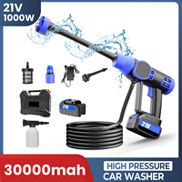 200Bar Brushless Electric High Pressure Washing W 6IN1 Car Washing Machine Garden Water Gun For Makita 18V Battery Spray Gun