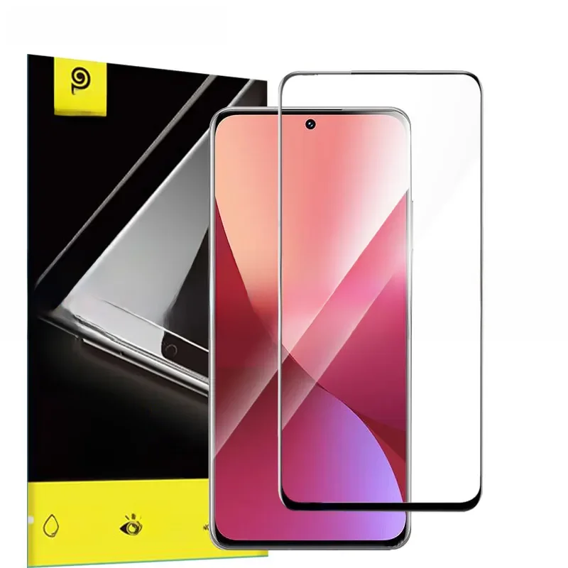 Szkło ochronne 3D do Xiaomi 12 Pro Pełna osłona ekranu do Xiomi Mi 12 12S Ultra Anti Shatter Folia ze szkła hartowanego — zdjęcie produktu 7