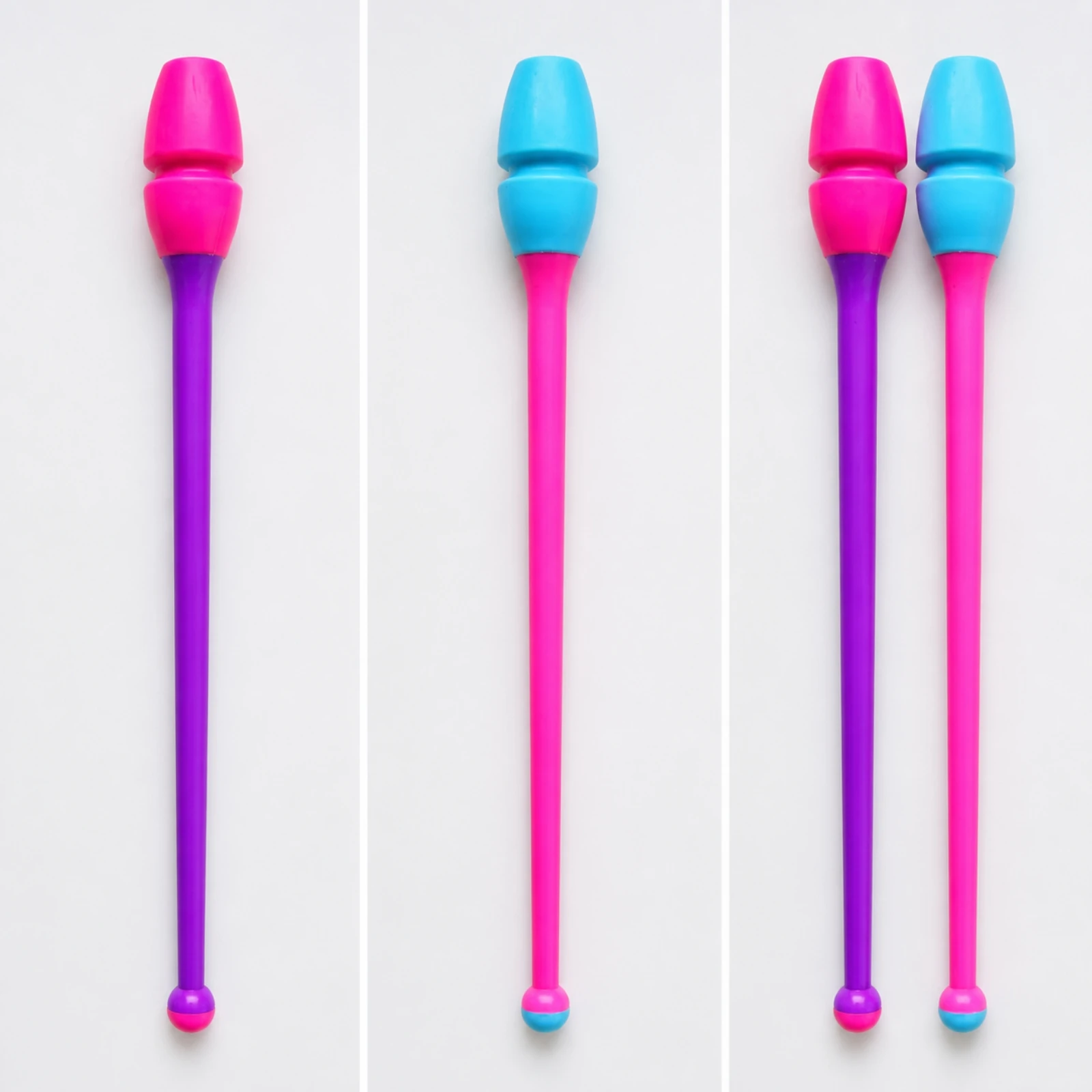 Rhythmic Gymnastics Bar Rubber Artistic Dance Stick Connectable Training Equipment for Gymnastics Practice at Home