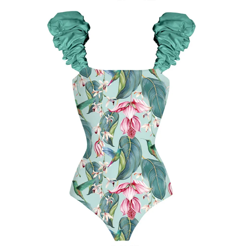 Maillot de bain imprimé Sexy pour femmes, ensemble deux pièces, Push-Up, Cover-Up, vêtements de plage, nouvelle collection, été, 2022