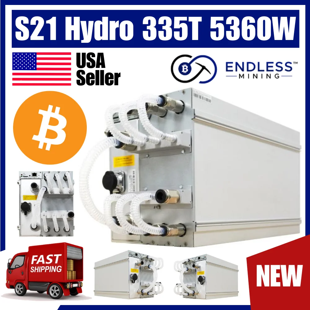 

Лучшее предложение BR Bitmain Antminer S21 Hydro 335T 5360 Вт-3-фазное входное напряжение 380 ~ 415 В переменного тока | EndlessMining™-