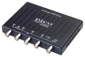 PICOSCOPE 2407B PICO 2407B PC USB Oscilloscope, Digital Triggering, PicoScope 2000, 4 Channel, 70 MHz, 1 GSPS, 64 Mpts, 5 ns