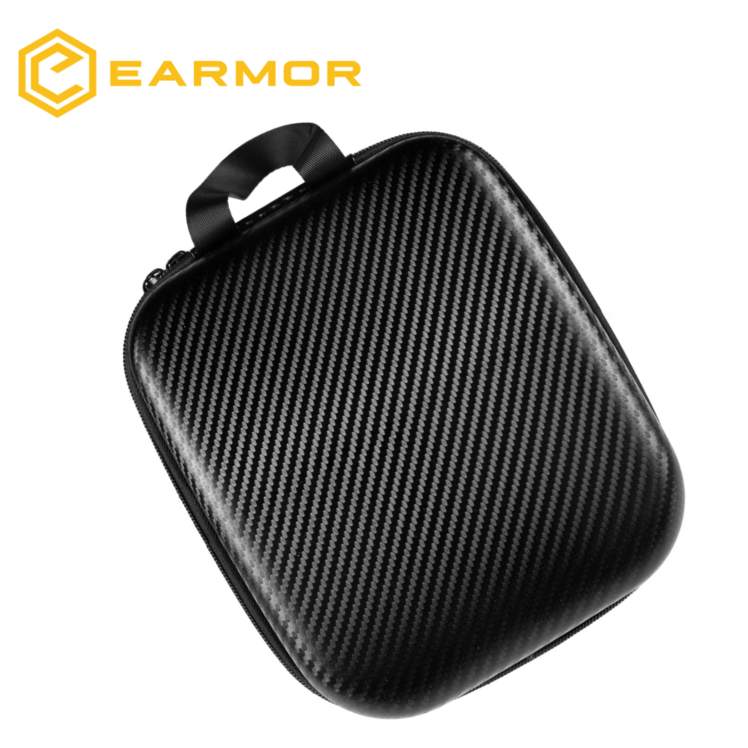 Tactical headphone hard storage case/light headphone case/shooting earmuff portable case, noise-cancelling headphone accessories