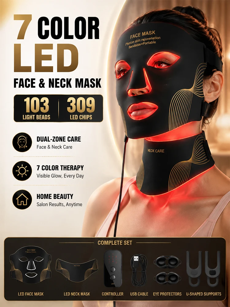 mascara-facial-led-de-terapia-de-luz-roja-mascara-facial-y-para-el-cuello-terapia-de-luz-de-7-colores-309-chips-led-dispositivo-de-belleza-para-el-cuidado-de-la-piel-de-silicona
