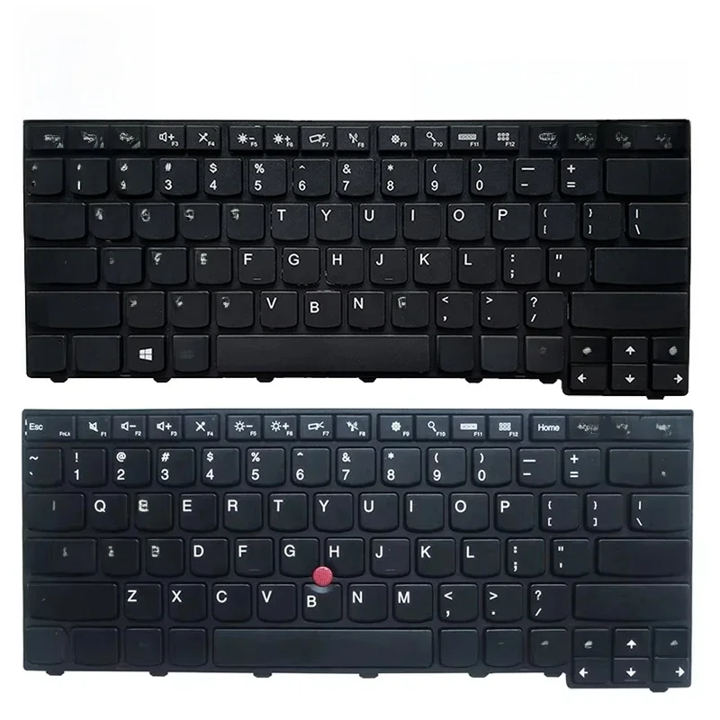 US English NOWA klawiatura do laptopa Lenovo IBM Thinkpad E431 E440 L440 L450 L460 L470 T431S T440 T440P T440S T450 T450S T460 — zdjęcie 2