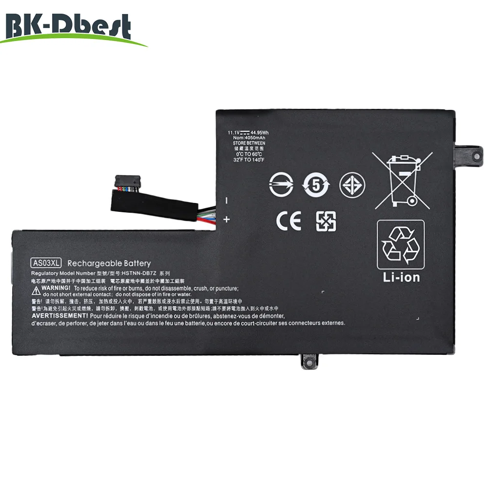 BK-Dbest AS03XL Laptop Battery Replacement for Hp Chromebook 11 G5 EE TPN-Q151 Serie Notebook ASO3XL HSTNN-IB7W