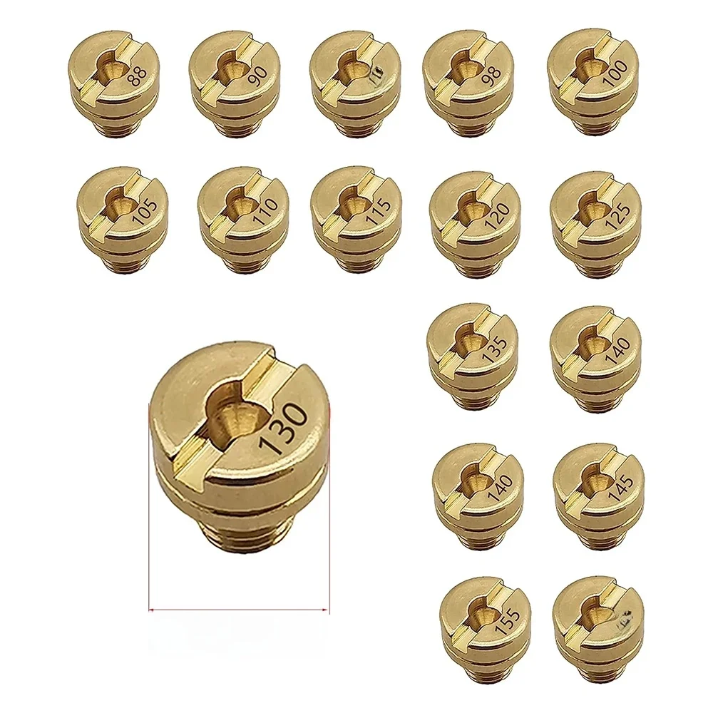 AliExpress NONE 16pcs Carburetor Jet Kit Main Jets for Mikuni VM22 VM24 VM26 125cc 150cc 200cc 250cc for Mini Bike Dirt Bike Pit Bike ATV 88-155