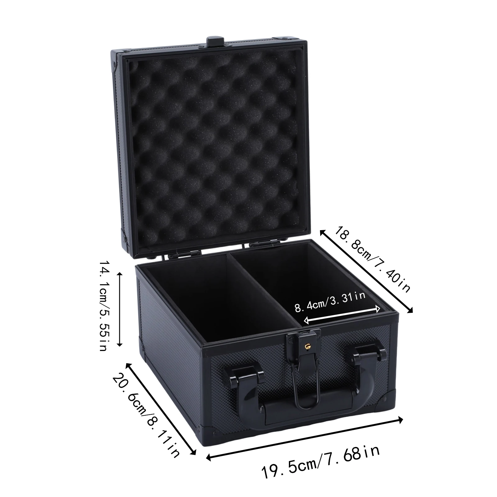 PSA Card Storage Box Organizer Graded Card Case Versatile with EVA Foam Protection Deck Box for TCG PSA CCG BGS Sports Card view 6
