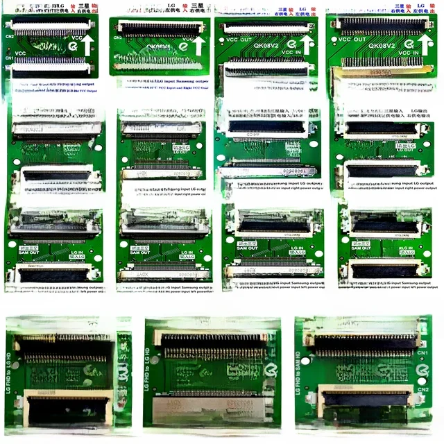 FHD LVDS 2K 51pin/30pin Dla SAM Turn LG Kabel Złącze Kabel Adapter Płytka Lewa i Prawa Zamiennik — zdjęcie 2