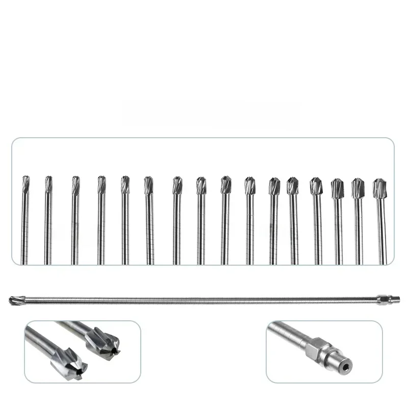 Elastyczny rozwiertak AO Intramedullary Nail Cannulated Soft Drill Bit Instrument ortopedyczny dla zwierząt domowych — zdjęcie 2