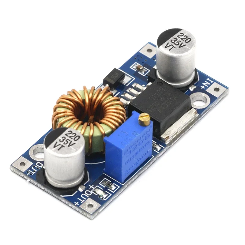 （2pcs）XL4005 XL4015 Beyond LM2596 DC-DC adjustable step-down 5A power Supply module,5A Large current Large power