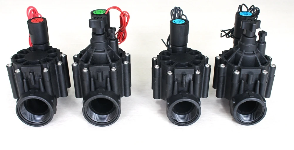 100DB - 1 in. DB Series Inline Plastic Residential Irrigation Valve - NPT Threads