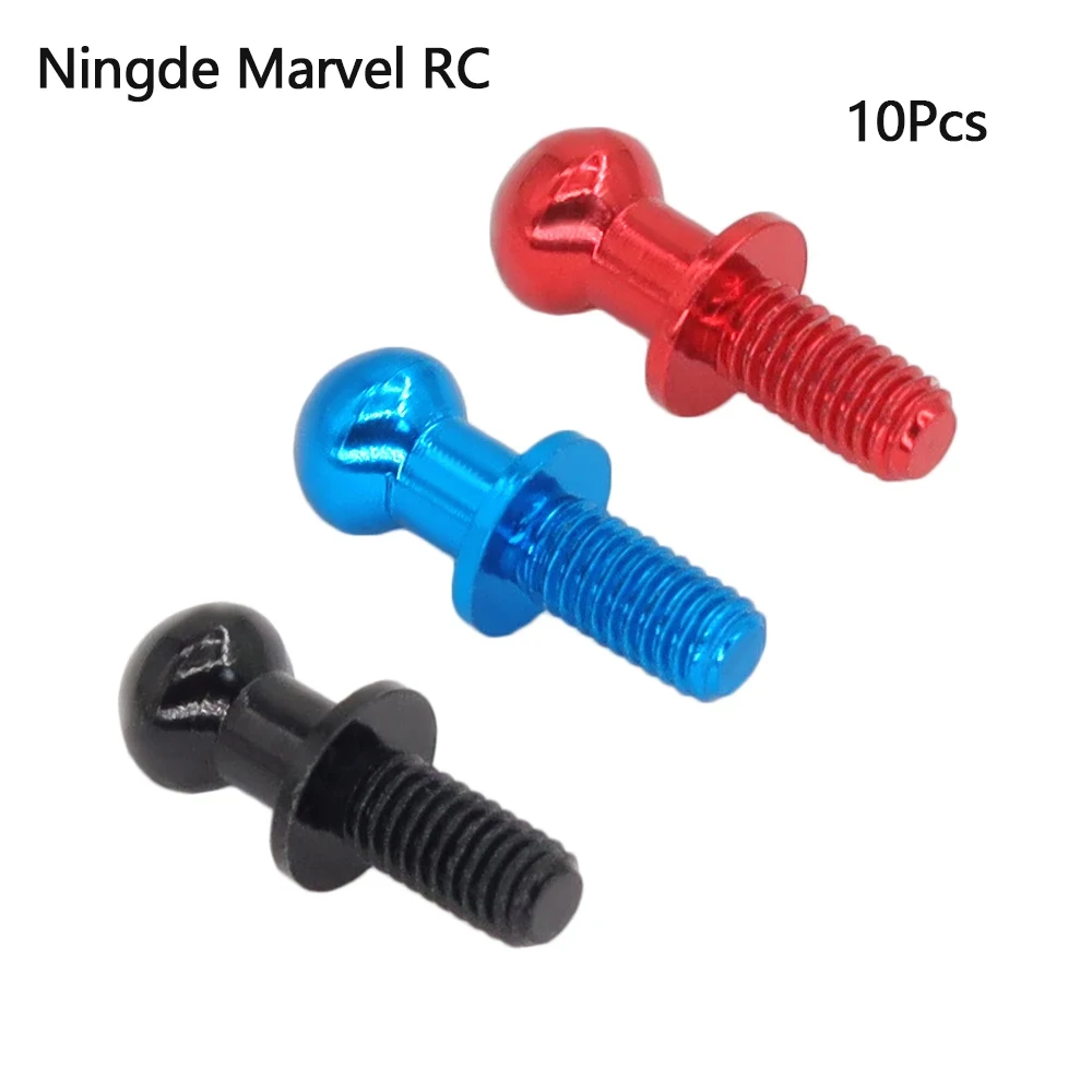 

10 шт. металлические винты с шестигранной головкой M3 для Tamiya TT01 TT02 Sakura D5 1/10, запасные части для радиоуправляемого автомобиля, универсальные детали