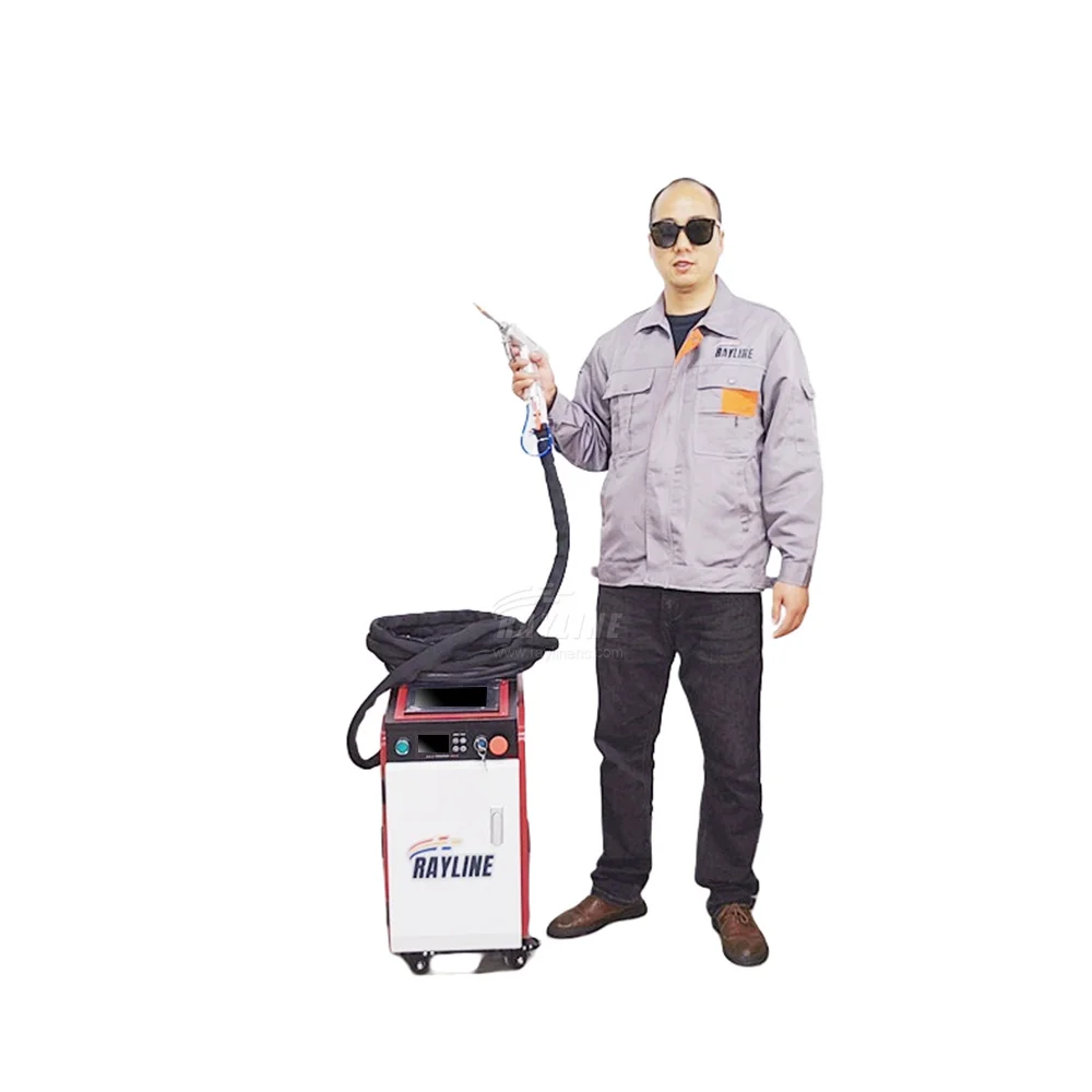 Handheld 3-in-1 1500W Laser Welder Machine Fiber Laser Source Water Cooling System Raycus Max BTW Metal Welding Cleaning Cutting