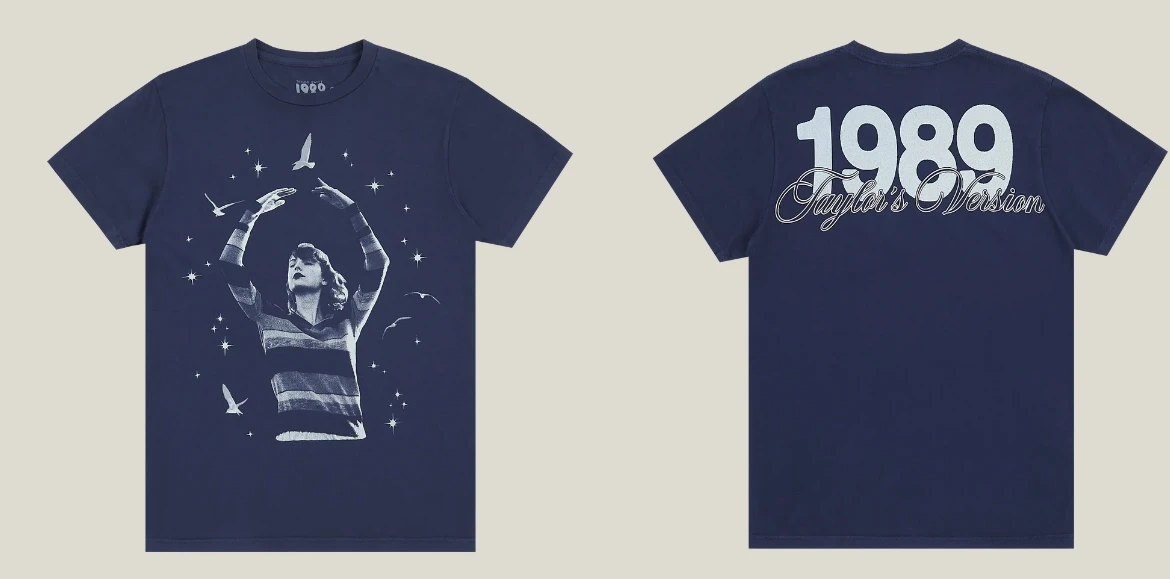 1989 (TAYLOR'S VERSION) SEAGULL DESIGN TEE Same print not official