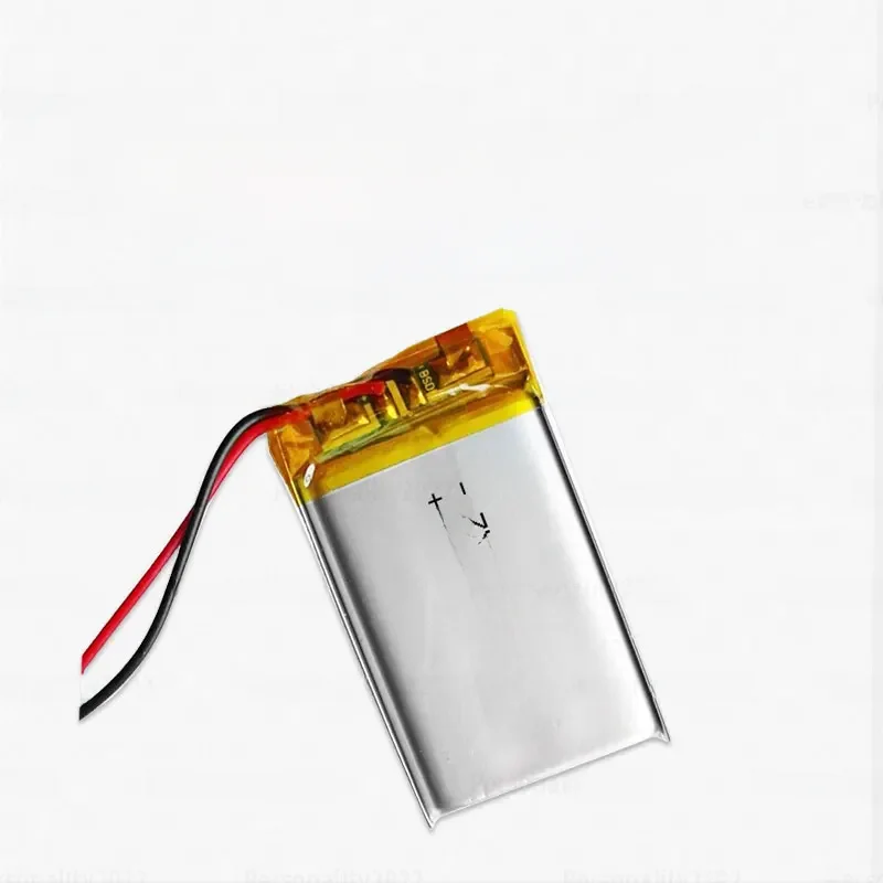 1szt-8szt502540 Bateria Li Po 500 mAh 3,7 V052540 Baterie litowo-polimerowe do rejestratora Dvd Mp3/mp4 GPS LED z możliwością ładowania — zdjęcie produktu 7