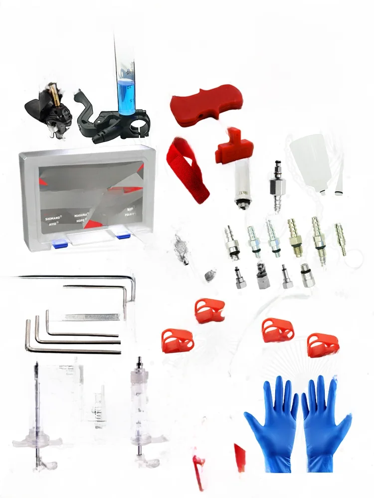 AliExpress COOMA SPORT Universal Bicycle Hydraulic Brake Bleed Kit for SRAM, Shimano, Magura, AVID, Formula, Hayes, Txktxo, etc. V4.1