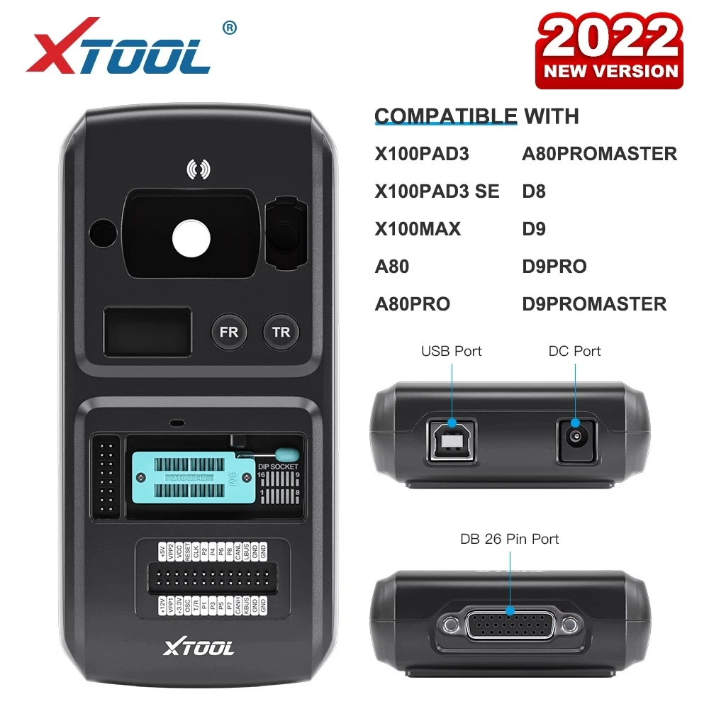 XTOOL KC501 Car Key Programming Chip Programmer ECU Reader For Benz Infrared Key Write MCU/EEPROM Chip Work With X100 PAD3