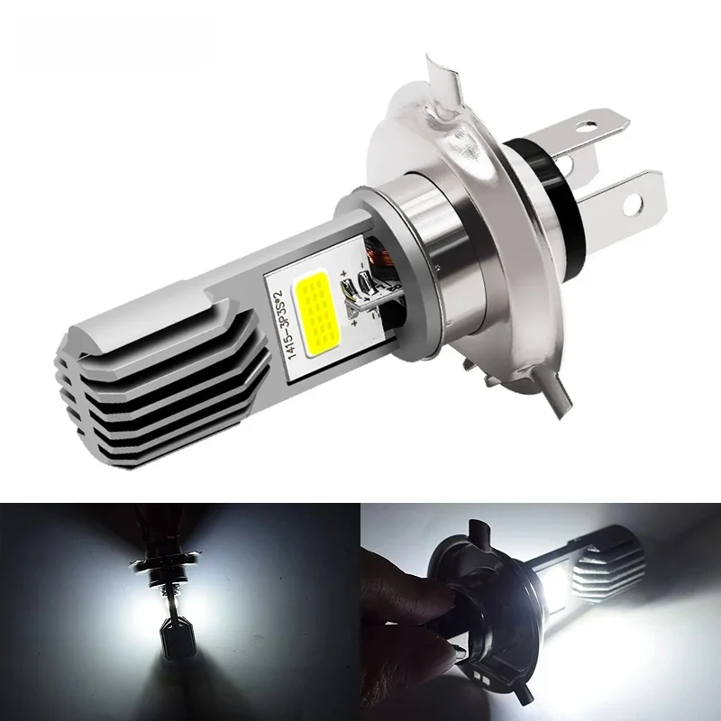 AliExpress EURS 1pcs H4 LED P15D H6M LED Motorcycle/Motor Bike/ Headlights Fog light Lamp Auto Hi/Lo Beam Motorbike Scooter ATV HeadLamp white