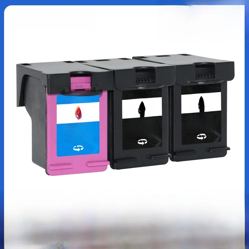 HUHIKAB-Cartouche d'Encre 302 XL pour user ins, Article pour HP 302, Deskjet 2130, 2135, 1110, 3630, 3632, OffSTRjet 3830, 4520 Pr