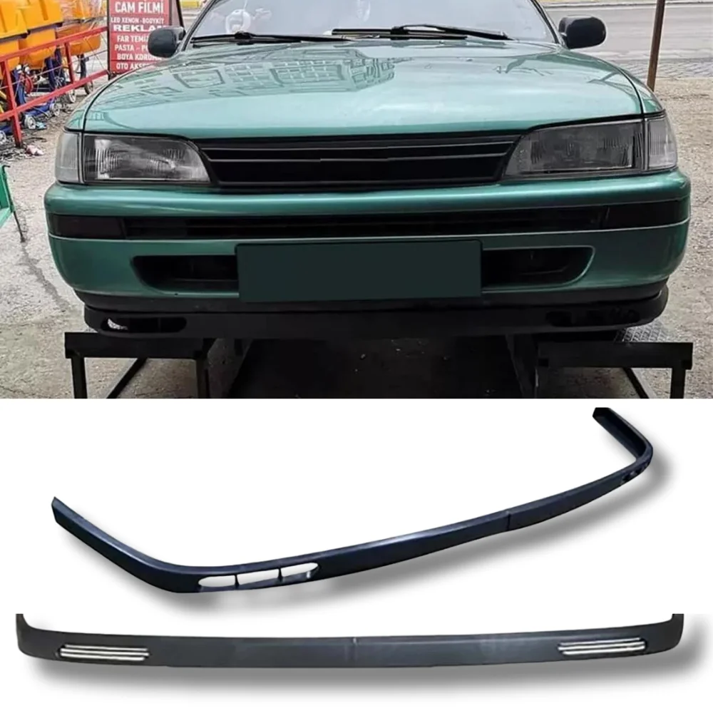 For Toyota Corolla 2 Pcs Front Bumper Lip Body Kit Spoiler Splitter Diffuser High Quality ABS Plastic Professional Tuning Parts