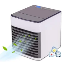Mini climatiseur Portable, eau rafraîchissante, humidifie et purifie à trois vitesses et lumière LED 1
