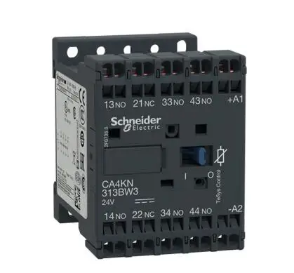 

CA4KN313BW3 CA4-KN313BW3 control relay, TeSys K, 4P(3NO+1NC), 690V, 24V DC, low consumption coil