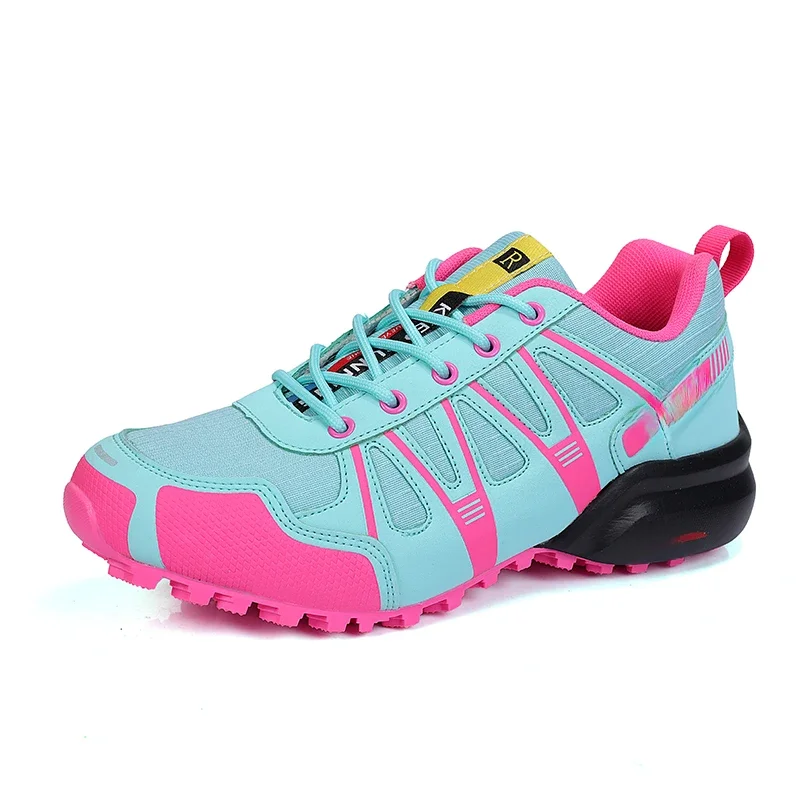 AliExpress Qwaccu Women Cycling Shoes zapatillas ciclismo mtb Bike Riding Shoes Motorcycle Shoes Waterproof Bicycle Shoes Hiking Sneakers Female
