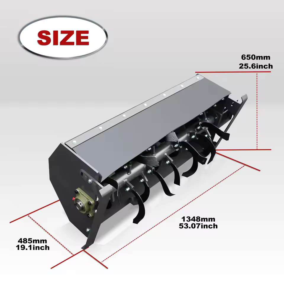 Skid Steer Rotary Tiller Attachment image