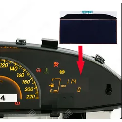 For Toyota Yaris LCD Screen Dashboard Black Display Capabilities Cluster Instrument Replacement