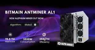 HOT SALES BUY 5 GET 3 FREE Bitmain Antminer AL1 PRO 16.6T 3730W with PSU Blake3 algorithm