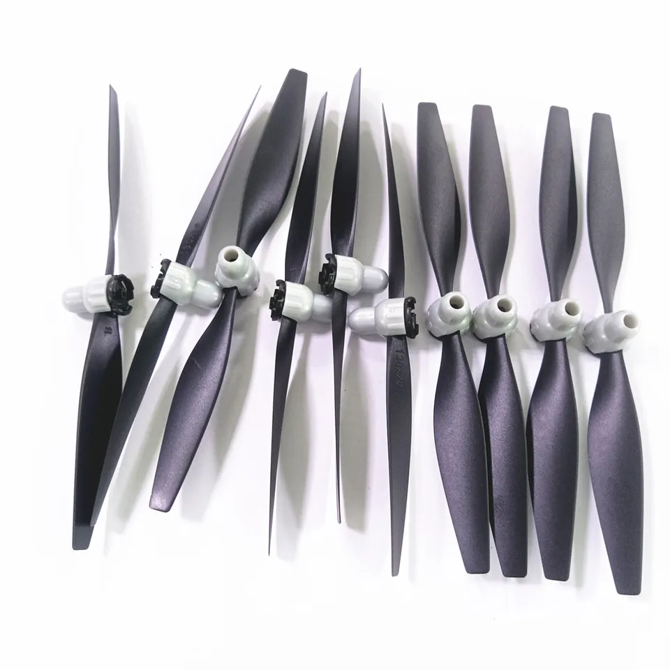 3 juegos de hélices de 4 palas para avión RC con protectores de hélice y un adaptador para VOLANTEXRC 761-11 761-12 761-13 P40 BF109 P51 F4U T28 3 juegos de hélices de 4 palas para avión RC con protectores de hélice y un adaptador para VOLANTEXRC 761-11 761-12 761-13 P40 BF109 P51 F4U T28