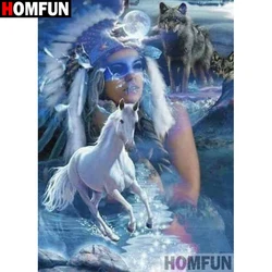 HOMFUN 5D DIY Full Diamond Embroidery