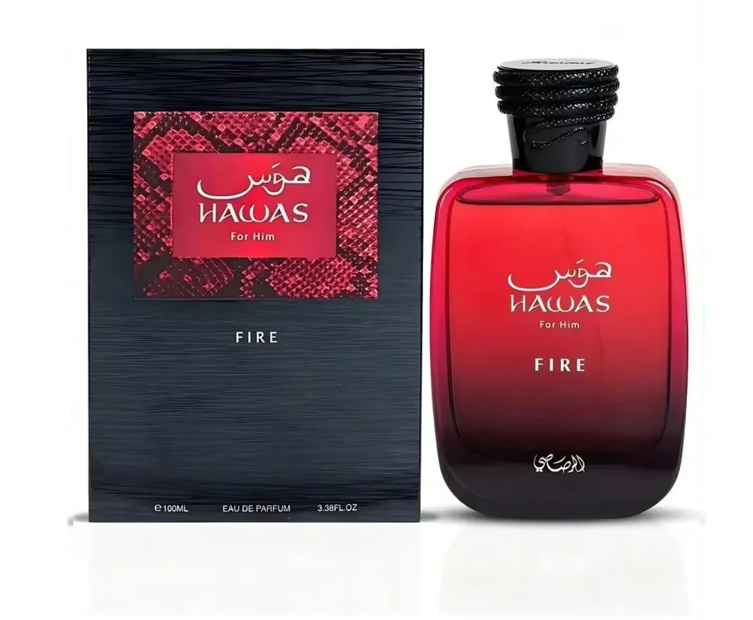 Men's 100ml Fragrance - Bold Long Lasting Arabian Scent Fiery Essence Perfume for Men