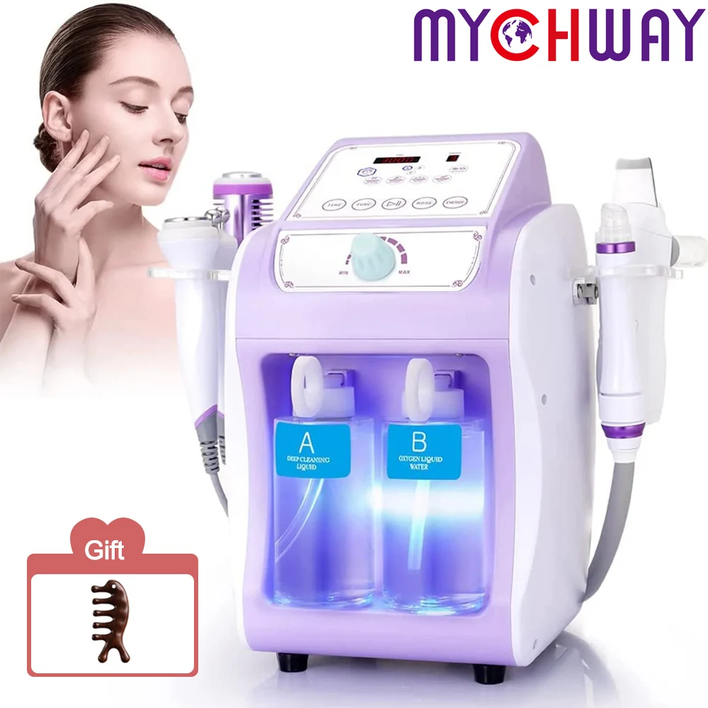 

mychway Hydro Dermabrasion machine Skin Lifting Spa Water Dermabrasion beauty device Facial Cleaning Small Bubble face care