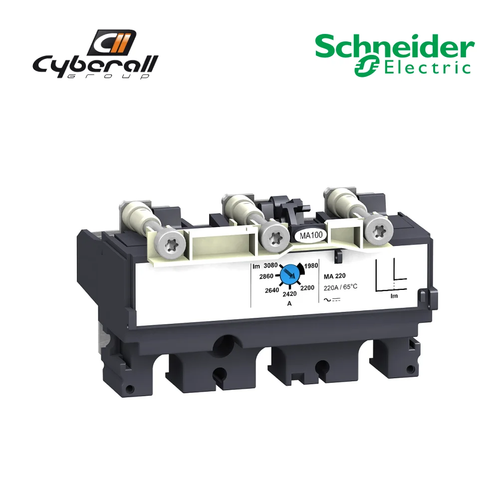 Schneider Electric-Cyberall-trigger switch unit shooting unit MA220 3 pole 3D (NSX250) reference: LV431500