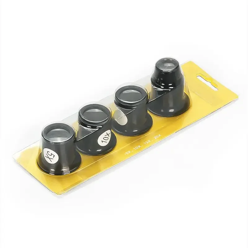 Assista Repair Tool Watch Repair 5 a 20 Vezes Óculos de lupa Óculos Assista Reparando Lupa Set 4PCS
