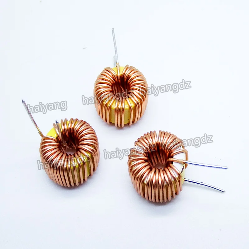 5026B 68UH 0.7 wire 5A magnetic ring inductor toroidal coil yellow and white ring iron powder core