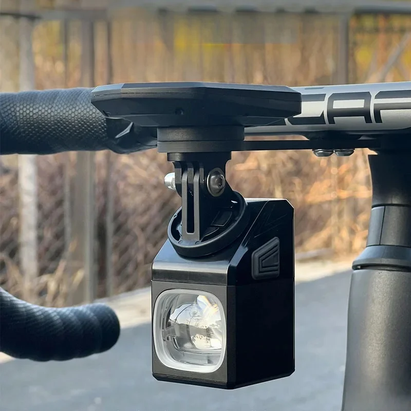 AliExpress Waterproof Bike Hoisting Headlight Wide Cut Off Lighting Road Bicycle Front Light Type-C Rechargeable MTB Flashlight With Remote