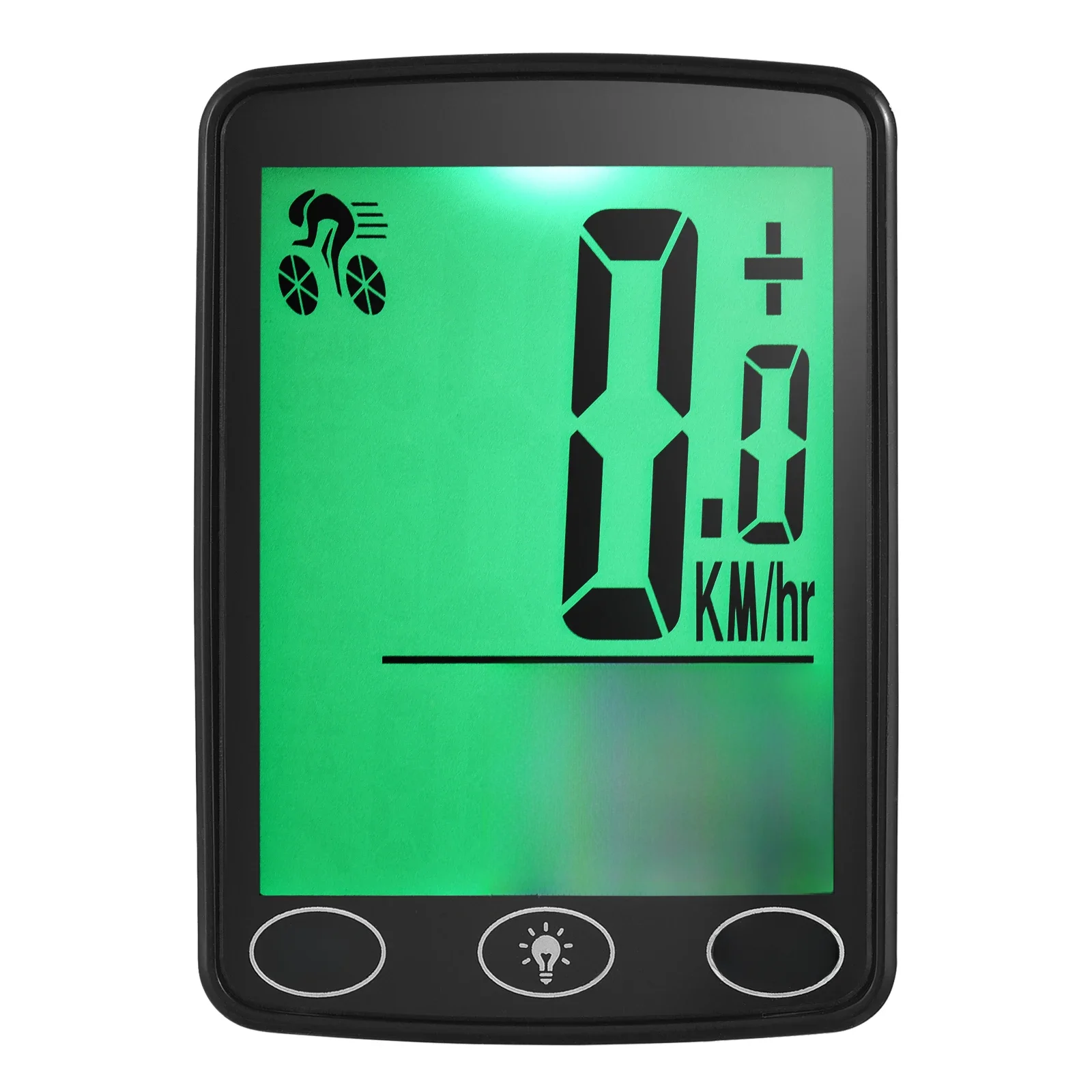 Ordinateur de vélo étanche avec rétroéclairage LED, compteur de vitesse, odomcirculation, compteur de calories, affichage de la température