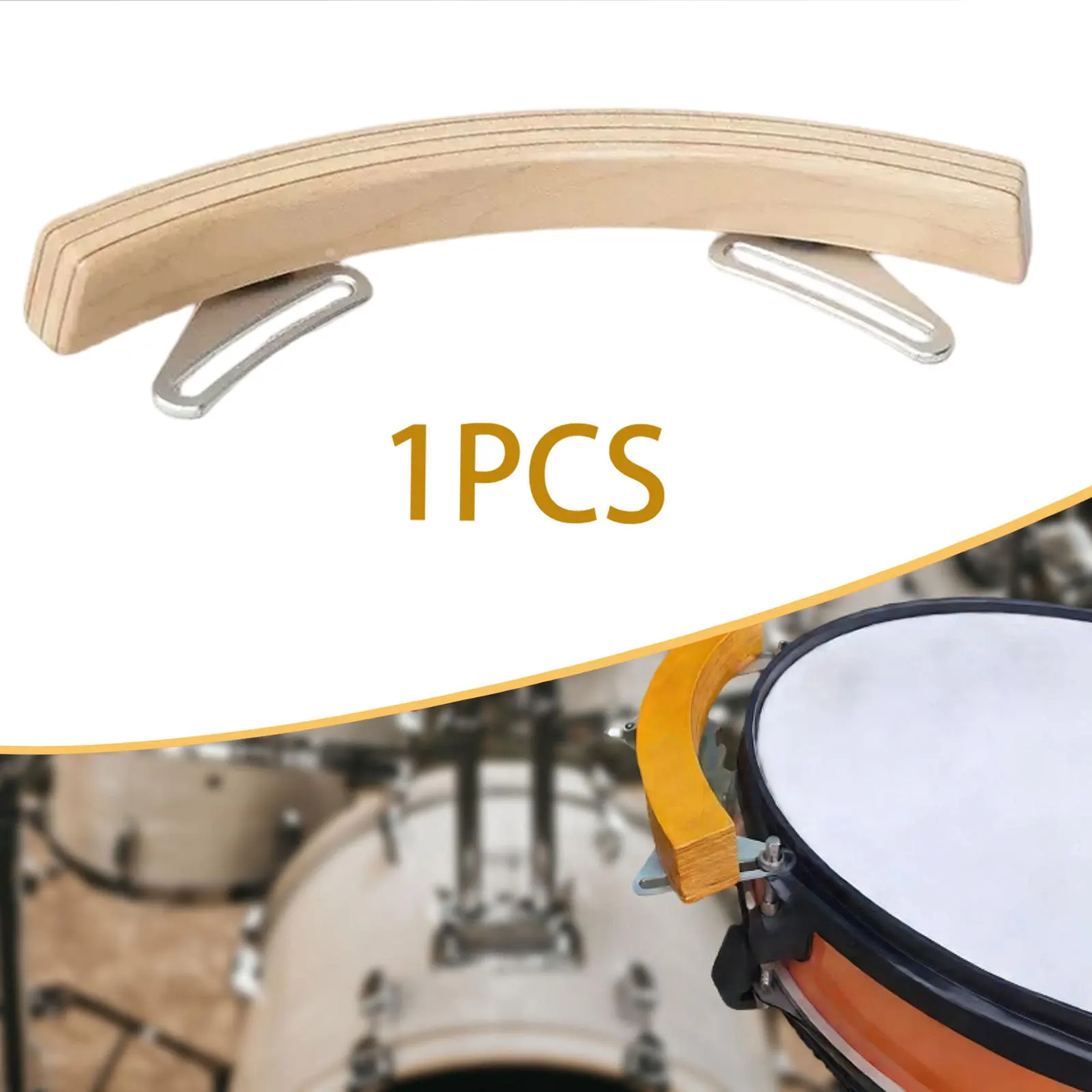 Acessório de Instrumento de Percussão de Madeira para Bateria: Bloco de Rimshots para Estudantes, Iniciantes, Prática, Proteção, Shows Musicais e Ocasiões Especiais