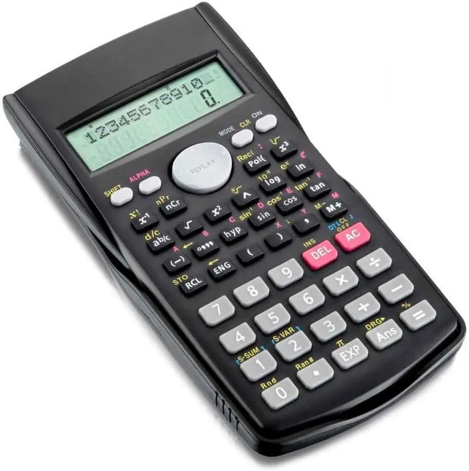 Portable Multifunctional Science Calculator, Stationery, Office, Engineering, School Engineering Tool