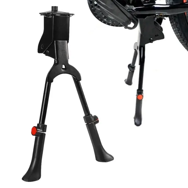 AliExpress MTB Bicycle Bike Kickstand Parking Rack Adjustable Dual Center Mountain Bike Support Kick Stand Foot Brace Bicycles Accessories